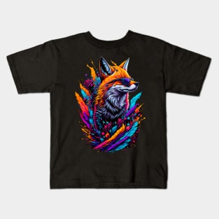 Splash Fox Kids T-Shirt